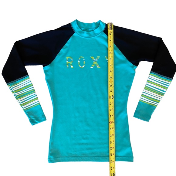 Roxy Rash Guard Swim bikini beach surf Small - Picture 6 of 8